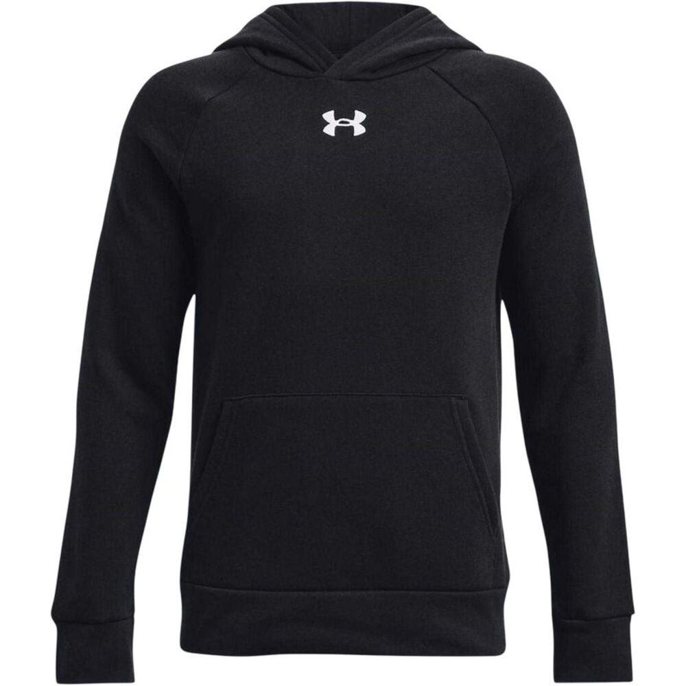 Under Armour Boys Rival Fleece Overhead  Hoodie / Black